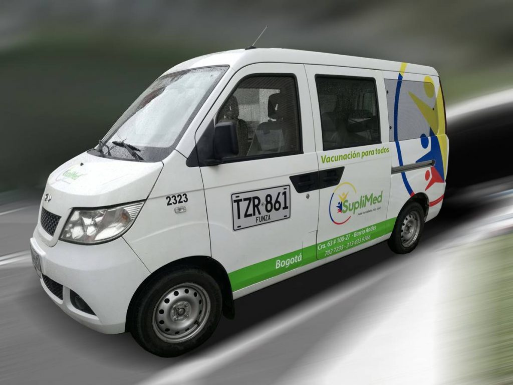 camioneta domicilios suplimed hospitalario